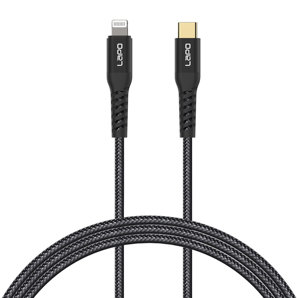 【LaPO】TW-MCA15 GREAT TOUGH II 極限系列 USB-C to Lightning 防彈纖維傳輸線◉80D026